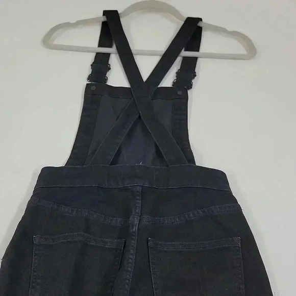 Madewell Cali Demi-Boot Overalls in Black Forest F6394 - Picture 10 of 12
